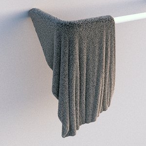 3ds max towels fluffy