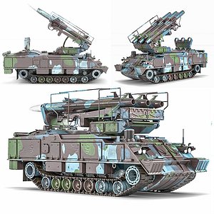 2K 12 Kub Missiles Launcher