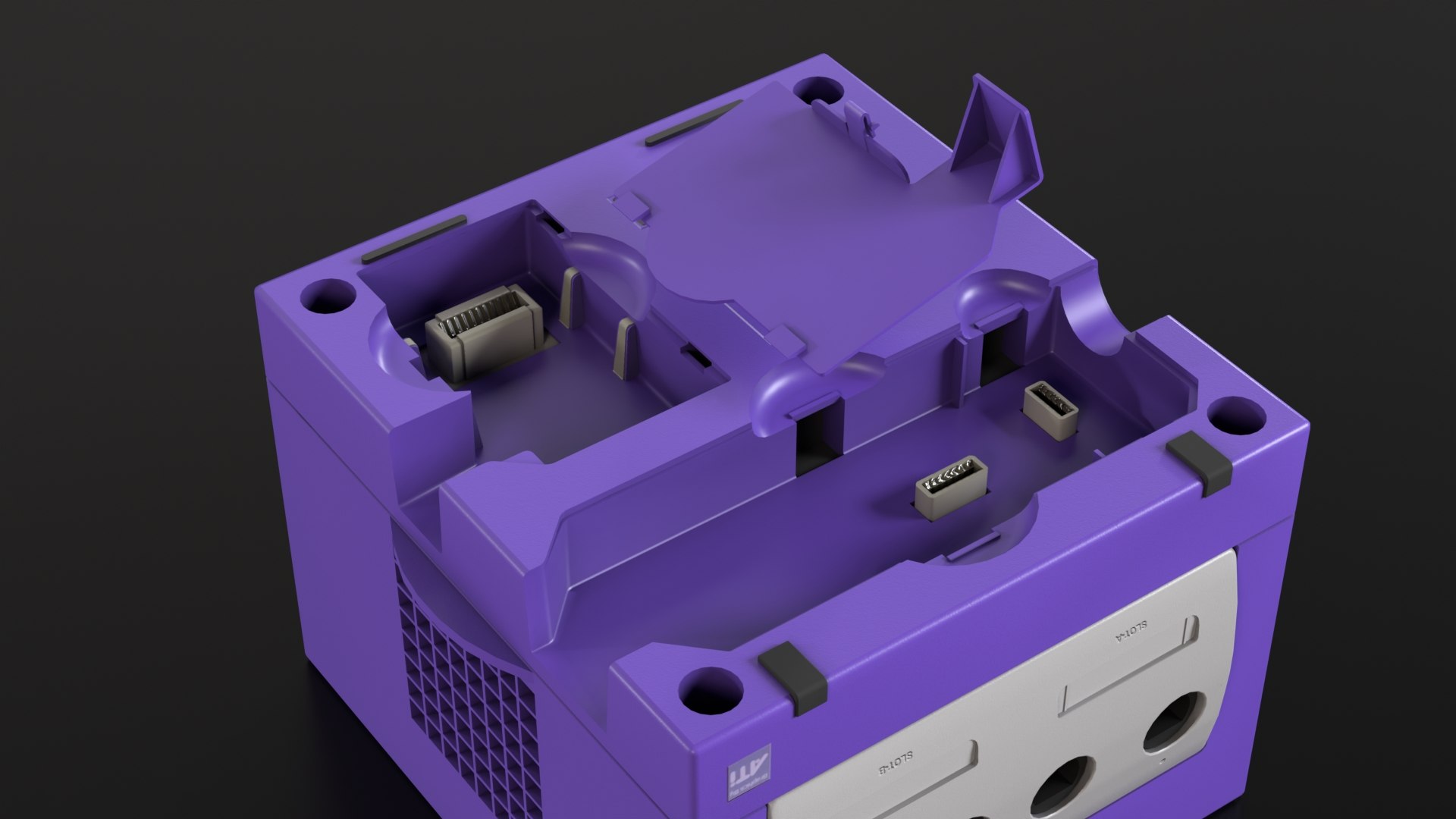 3D Nintendo Gamecube model https://p.turbosquid.com/ts-thumb/Ml/OGgLIB/Iq/14/jpg/1731357525/1920x1080/fit_q87/83bd79f7719a5158f98b6a3e2ec5da452d305e47/14.jpg