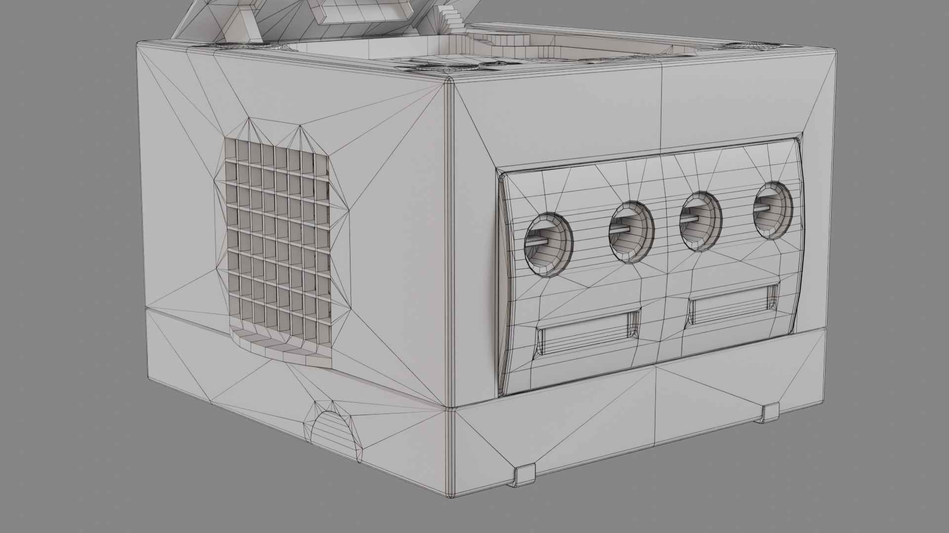 3D Nintendo Gamecube model https://p.turbosquid.com/ts-thumb/Ml/OGgLIB/Nq/wf4/jpg/1731357622/1920x1080/fit_q87/18711c173cc31845cc25c0aae7d1843abb7738bb/wf4.jpg