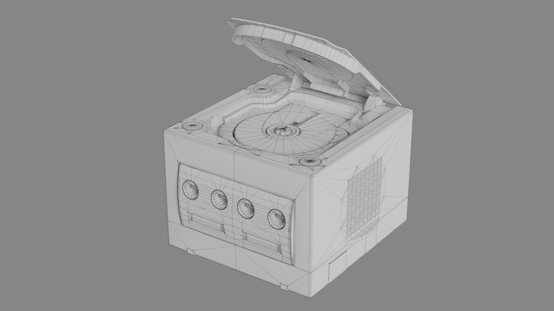 3D Nintendo Gamecube model https://p.turbosquid.com/ts-thumb/Ml/OGgLIB/SN/wf2/jpg/1731357621/1920x1080/fit_q87/4f3e2966938f2cd3d7de3cd23f1ffb08f202029f/wf2.jpg