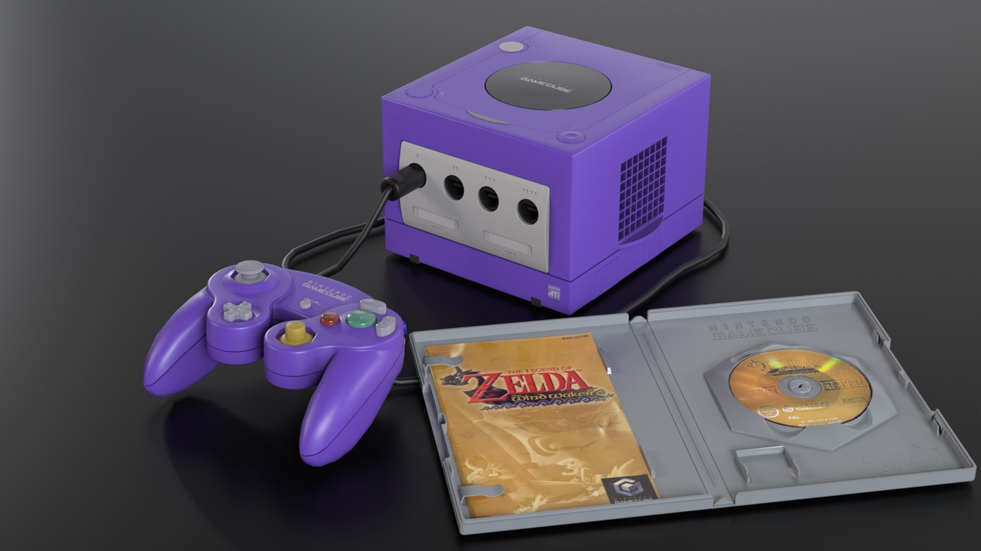 3D Nintendo Gamecube model https://p.turbosquid.com/ts-thumb/Ml/OGgLIB/uq/2/jpg/1731357520/1920x1080/fit_q87/42960dd79bf29013f505607b1fa0f75322e94899/2.jpg