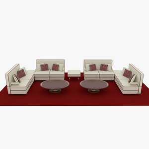 3D Sitting Area model