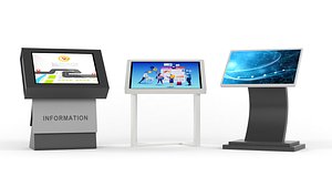 3D Electronic Kiosk Collection