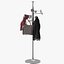 3D Trumpet Coat Rack model