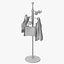 3D Trumpet Coat Rack model