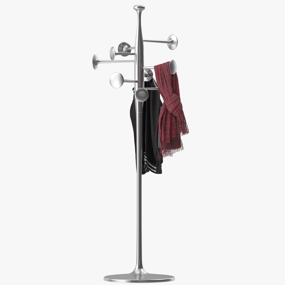 3D Trumpet Coat Rack Model - TurboSquid 2341400