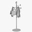 3D Trumpet Coat Rack model