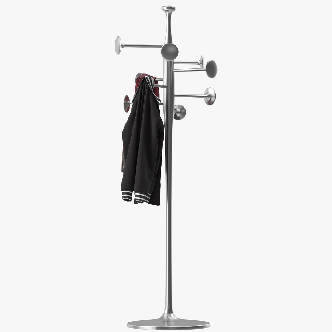 3D Trumpet Coat Rack Model - TurboSquid 2341400