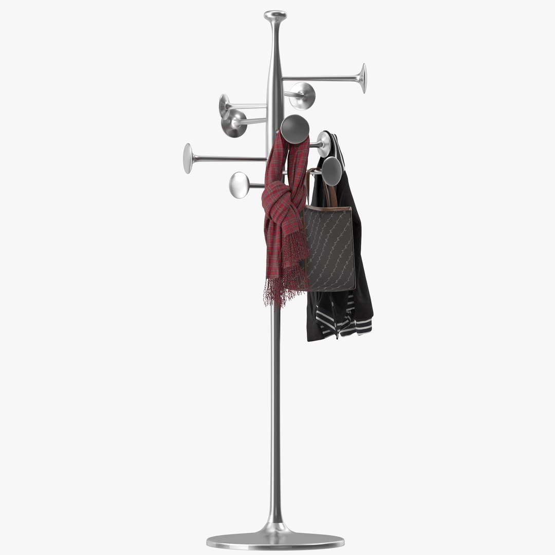 3D Trumpet Coat Rack Model - TurboSquid 2341400