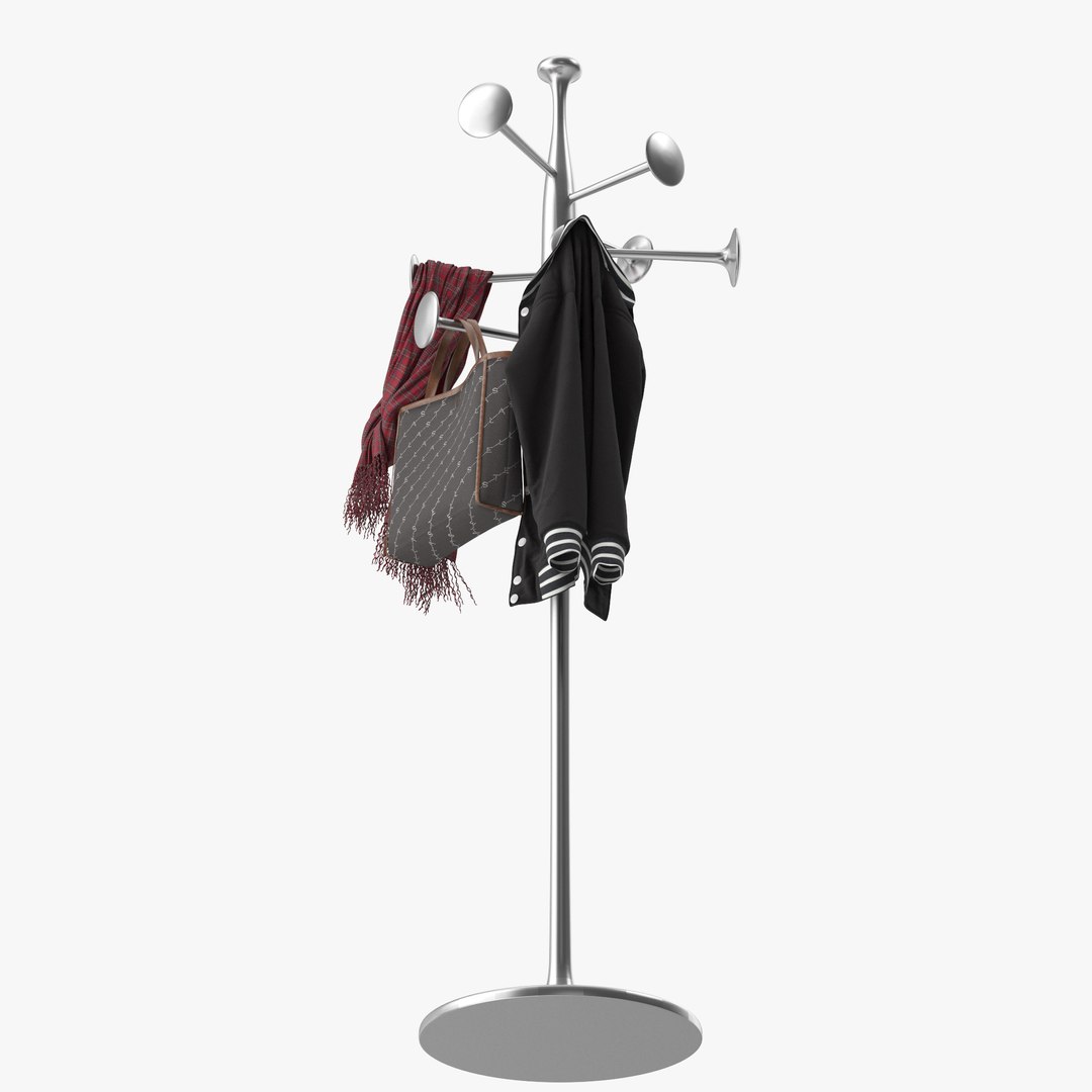 3D Trumpet Coat Rack Model - TurboSquid 2341400