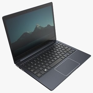 Modern Laptop 3D model