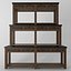 EARLY 20TH C. ZINC-TOP MERCANTILE CONSOLE
