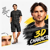 Human 3D Character