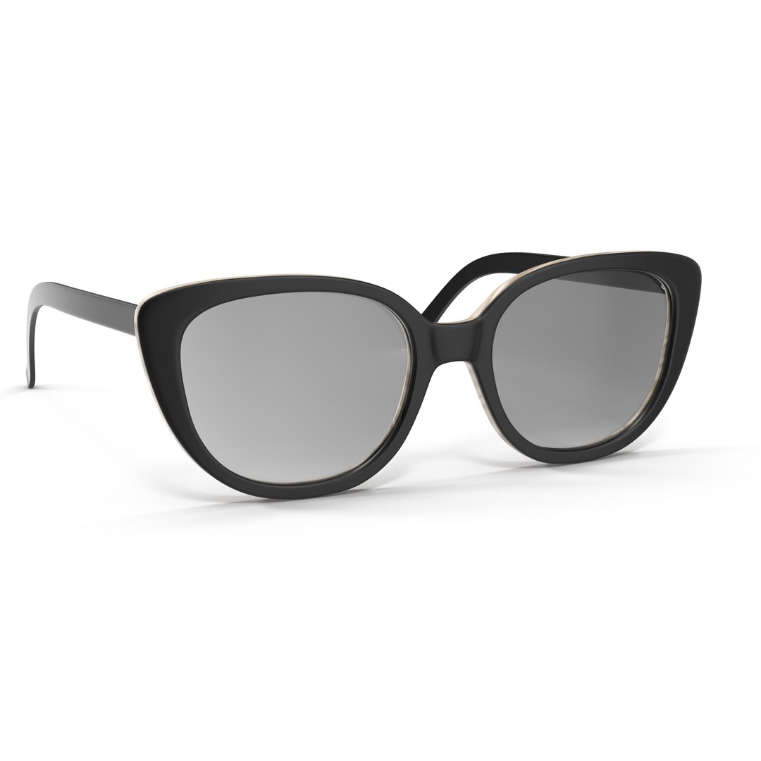 Glasses 3 3D Model 3D model preview
