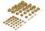 Rocalla Oro Natural 6-24 pulgadas 1v8