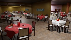 Restaurant 3D model