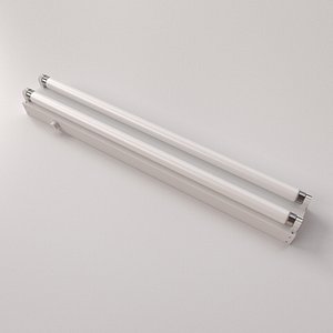 Dual Strip Fluorescent Fixture