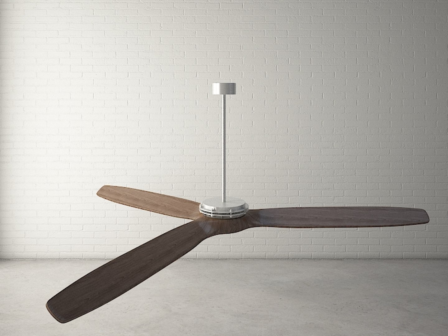 3d Model Custom Designed Ceiling Fan