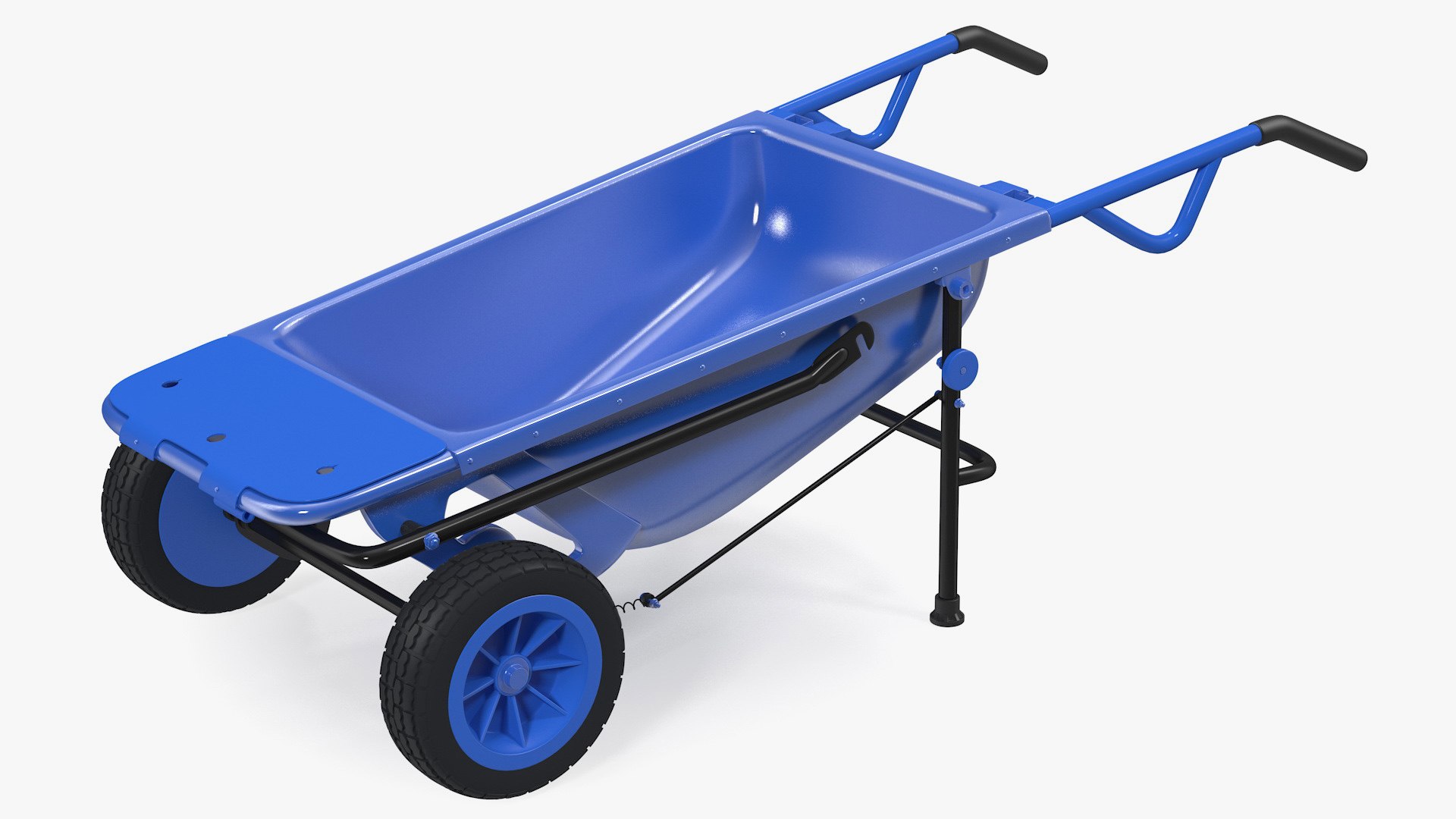 Garden Cart 3D model preview
