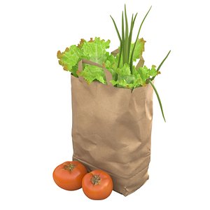 vegetables paper model