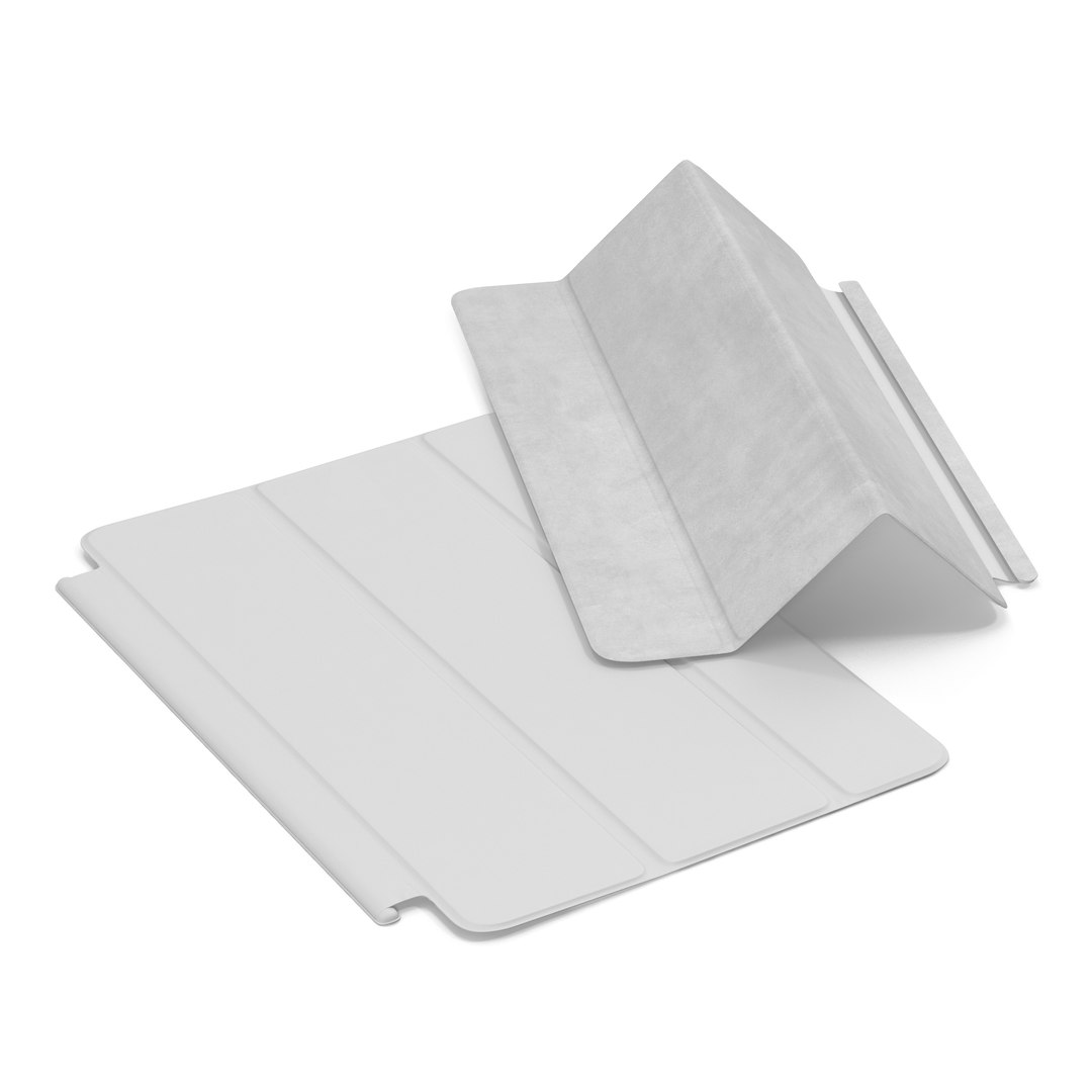 Apple Smart Cover Mini White 3D Model 3D model preview