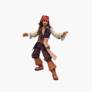 3D Jack Sparrow