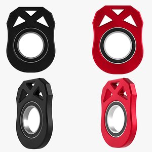 Industrial Ball Bearing Hub Casing 3D model