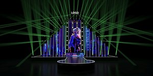 outdoor stage model