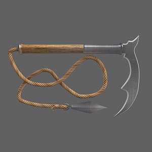 Wood kusarigama