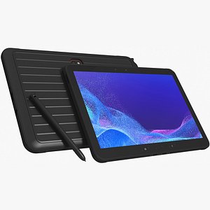 3D Samsung Galaxy Tab Active 4 Pro model