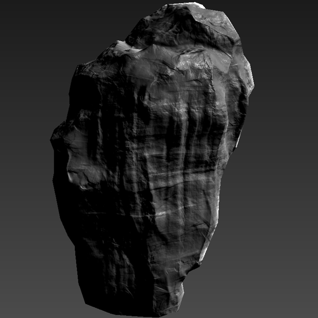 Rock Cliff 3d Model