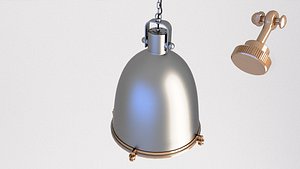 3D loft lamp industrial