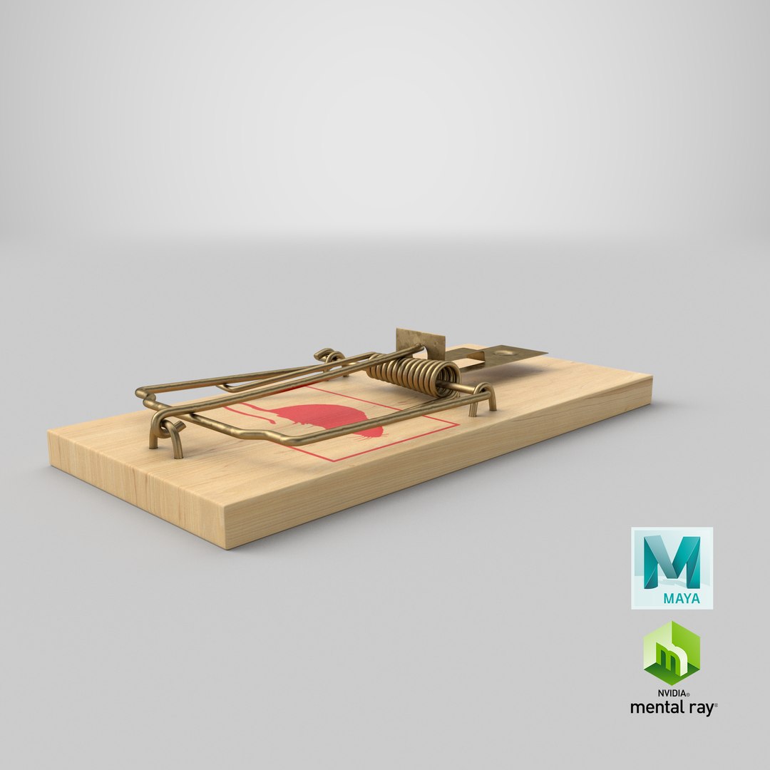mouse trap 3D model https://p.turbosquid.com/ts-thumb/Mm/F2m7nJ/odMzJE77/stemcell_maya_mental_ray_render/png/1574442362/1920x1080/fit_q87/b92127757eded3be020a035d41b2a79235b96267/stemcell_maya_mental_ray_render.jpg