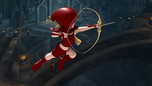 3D girl