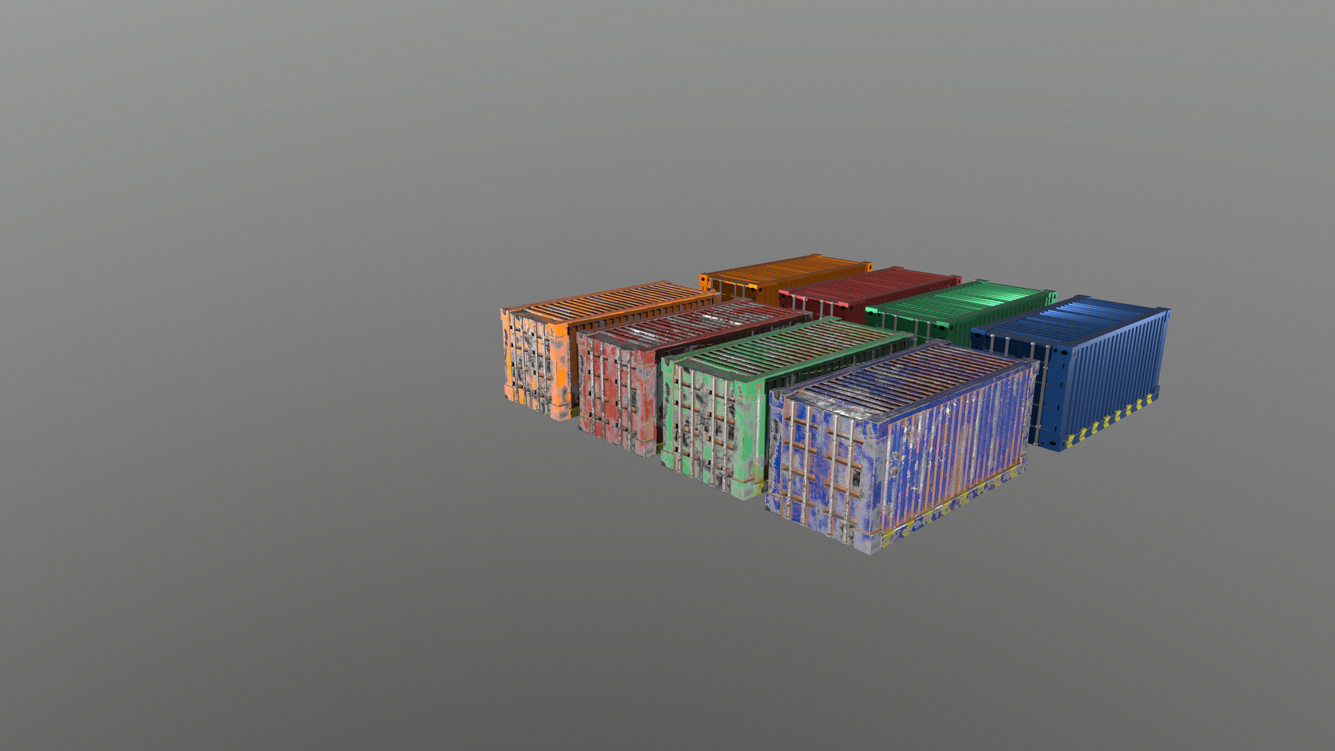 Conteiners Model - TurboSquid 2215234