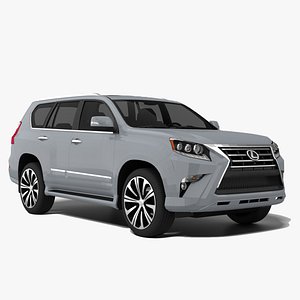 3D Lexus GX 460 Luxury Off-Road SUV