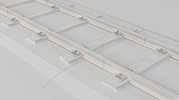 Lowpoly Railway Track