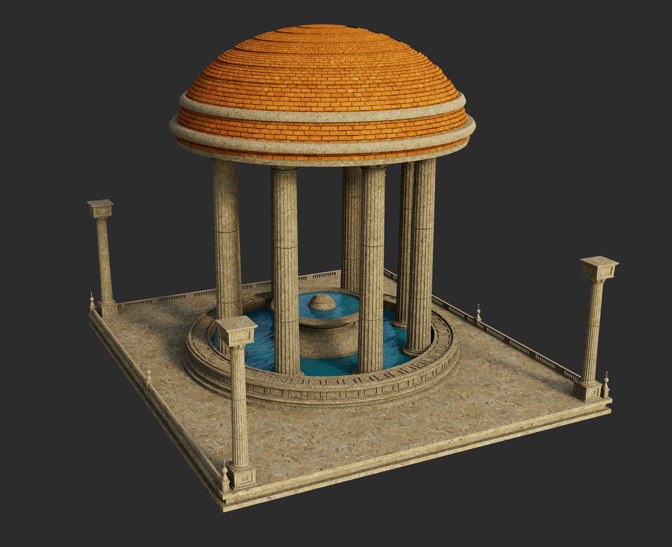 3D Ancient Roman Fountain https://p.turbosquid.com/ts-thumb/Mm/O7VdkA/wi/fountain2/jpg/1734557951/1920x1080/fit_q87/d570fd14148021915c27f70a0de5d2d41433f7de/fountain2.jpg