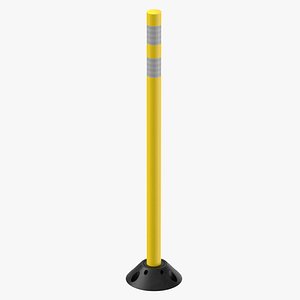 Delineator 01 Yellow and White