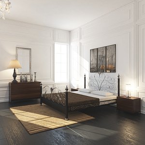 french country interior bedroom max