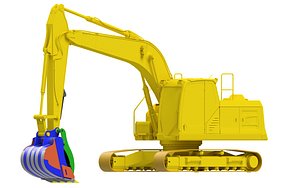 Excavator Hydraulic Thumb Grapple Bucket
