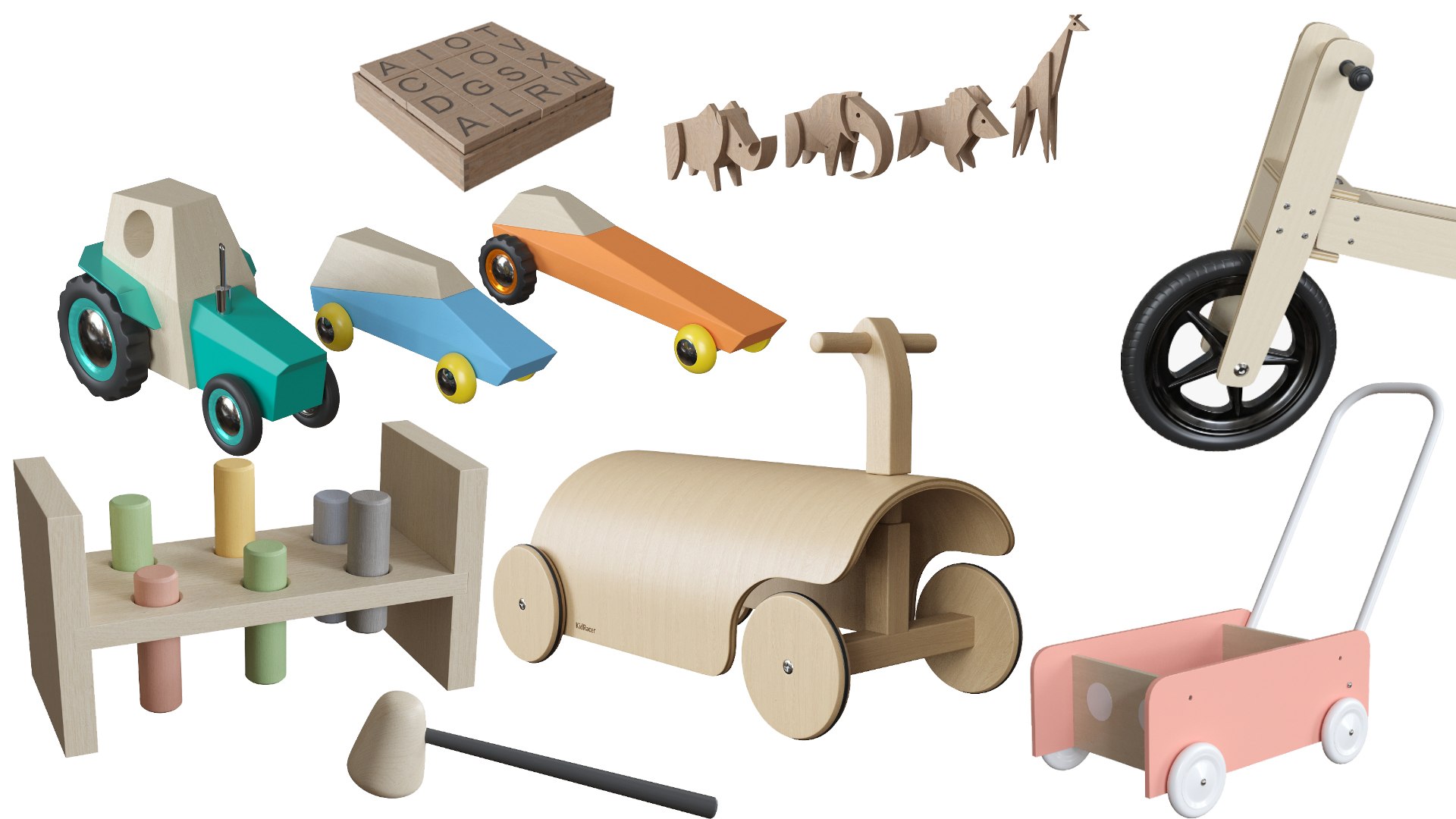 Wooden Toys Collection model https://p.turbosquid.com/ts-thumb/Mm/jblT5s/Pn/collection/jpg/1644488284/1920x1080/fit_q87/baf20873b455a4323f35b9b745bd4665a214fc86/collection.jpg