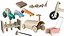 Collection de jouets en bois