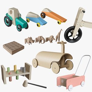Wooden Toys Collection model