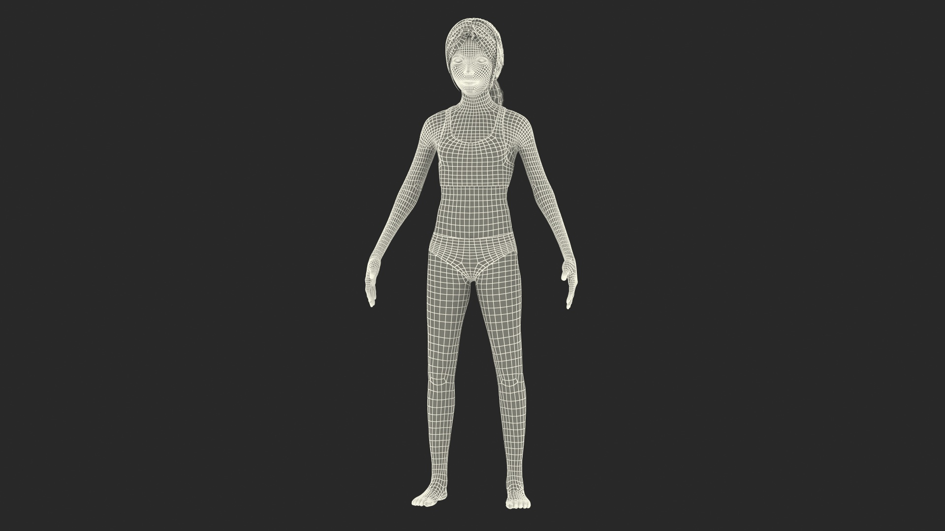 Complete Female Body Anatomy Skin 3D Model - TurboSquid 1611038