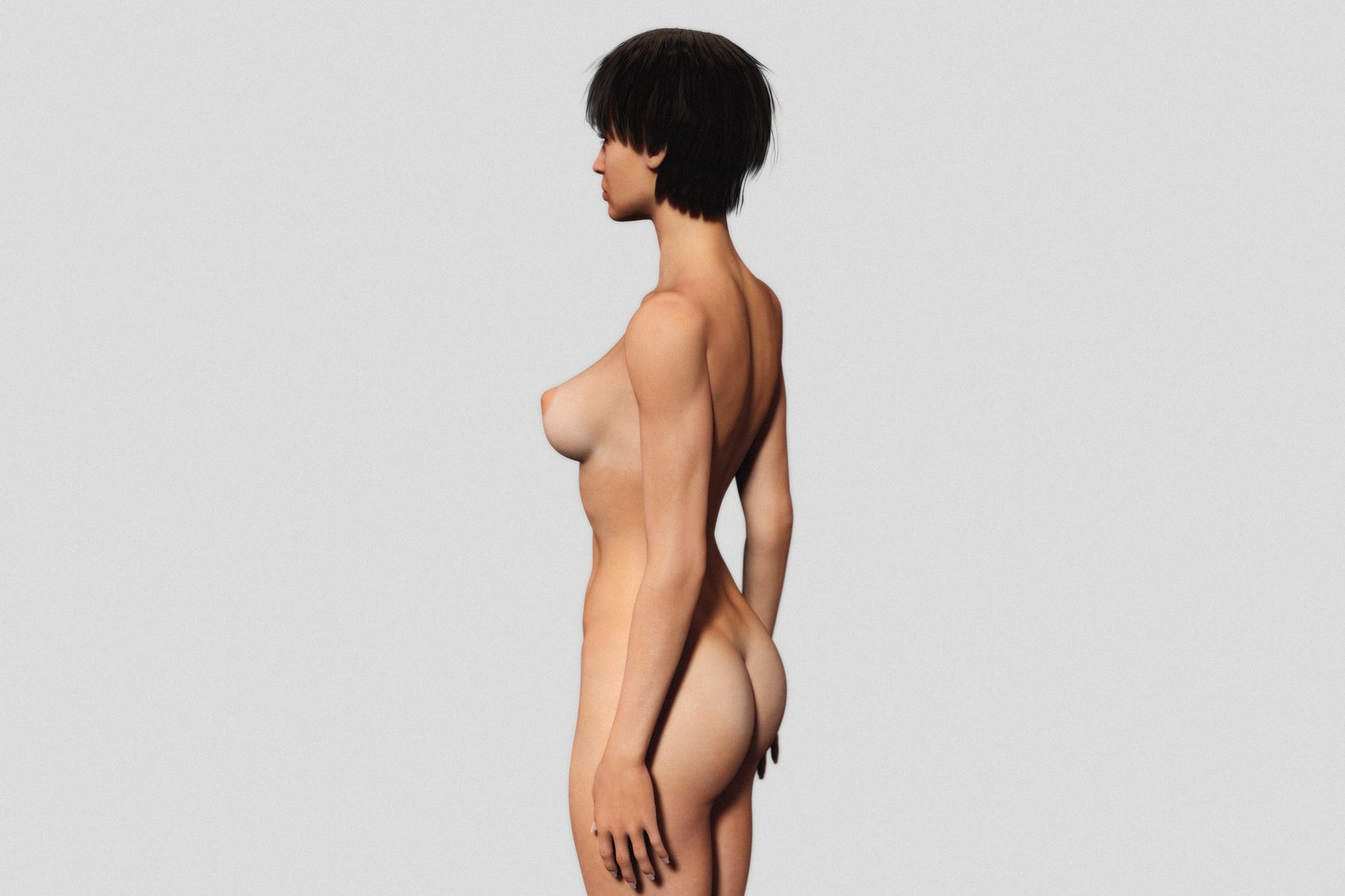 3D Nude Slim Brunette Woman with Tan Lines and Short Hair model https://p.turbosquid.com/ts-thumb/Mm/krD3U7/G9/15/jpg/1665927699/1920x1080/fit_q87/741ac762c57b85d7c9ec2089a39b17f812e162b4/15.jpg