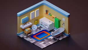 ISOMETRIC BATHROOM