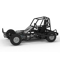 BriSCA Micro Formula 2 Stock Car Base Scale 1 to 16
