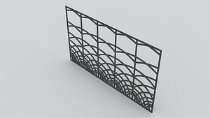 3D model archi detail railing 22